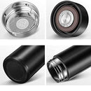 Garrafa d'água com visor LED de temperatura