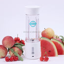 Liquidificador portátil recarregável por USB, 6 lâminas, 500ml.