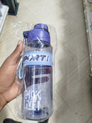 Garrafa Plástica para Bebidas Frias com Pega e Palhinha