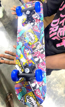 Skate Colorido com Estampa Estilo HQ