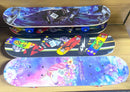 Skate Infantil Colorido com Estampa Estilo HQ