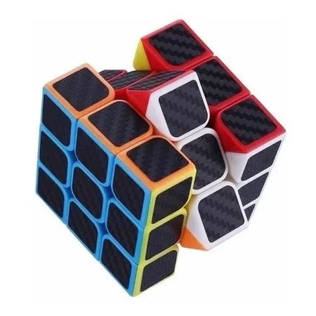 3x3x3 Cubo de fibra carbono