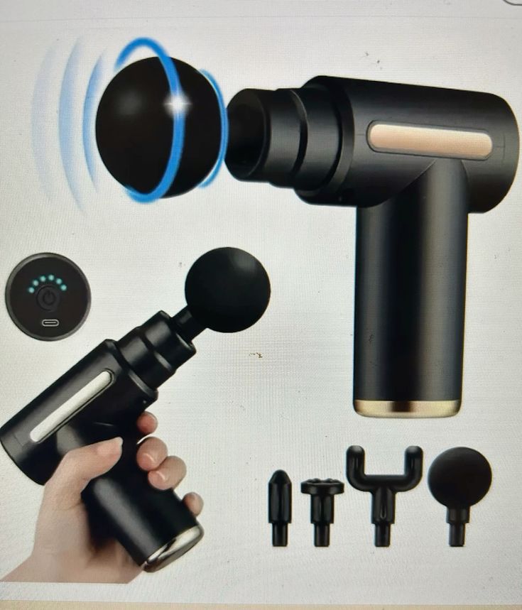 Mini Pistola de Massagem Portátil – Alívio para músculos