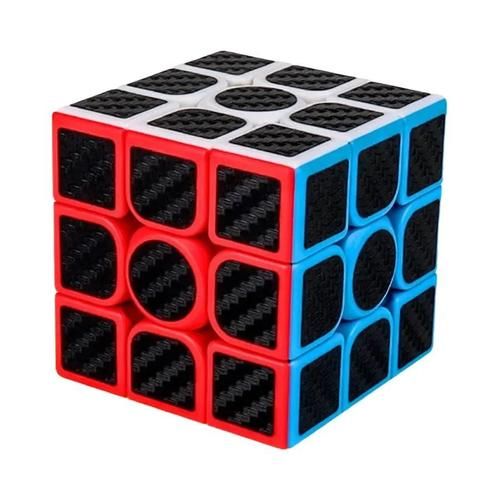 3x3x3 Cubo de fibra carbono