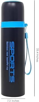 Garrafa Térmica de Água 500 ML Inoxidável