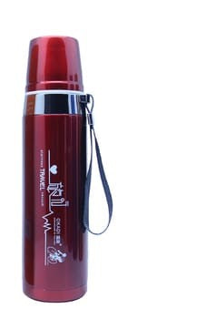 Garrafa Térmica de Plástico para Viagens ao Ar Livre – Esporte – Com Alça