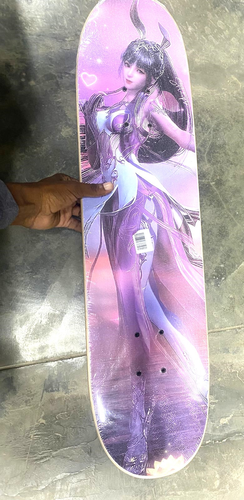 Skate Colorido com Estampa Estilo HQ