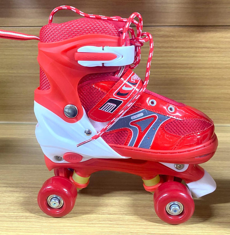 patins com 4 rodas.