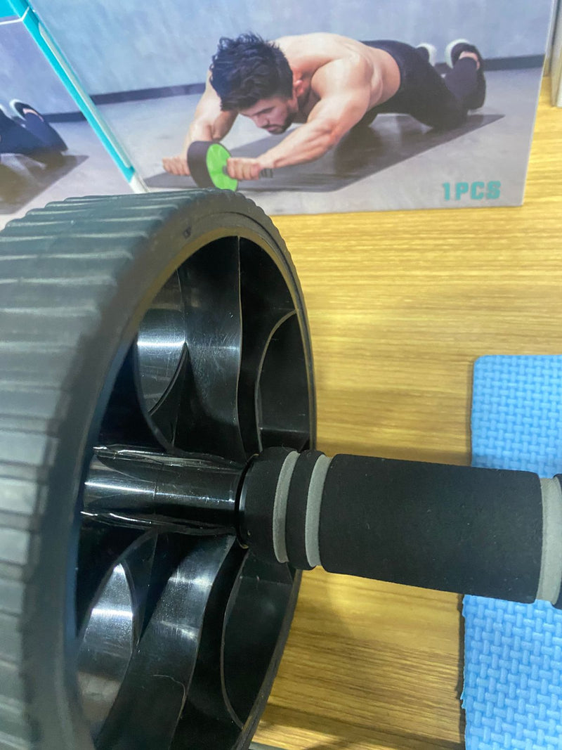 Rolo de roda ab para exercício abdominal e estômago