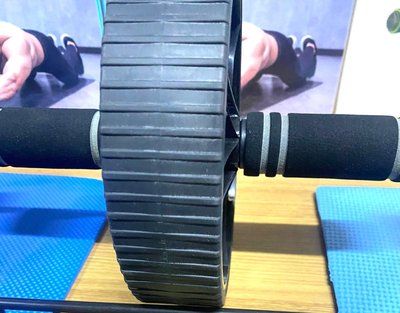 Rolo de roda ab para exercício abdominal e estômago