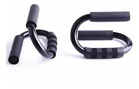 Apoio para Flexões (Push-Up Bar) Ergonômico em Aço