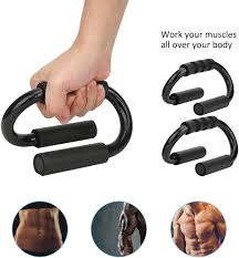 Apoio para Flexões (Push-Up Bar) Ergonômico em Aço