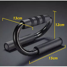 Apoio para Flexões (Push-Up Bar) Ergonômico em Aço